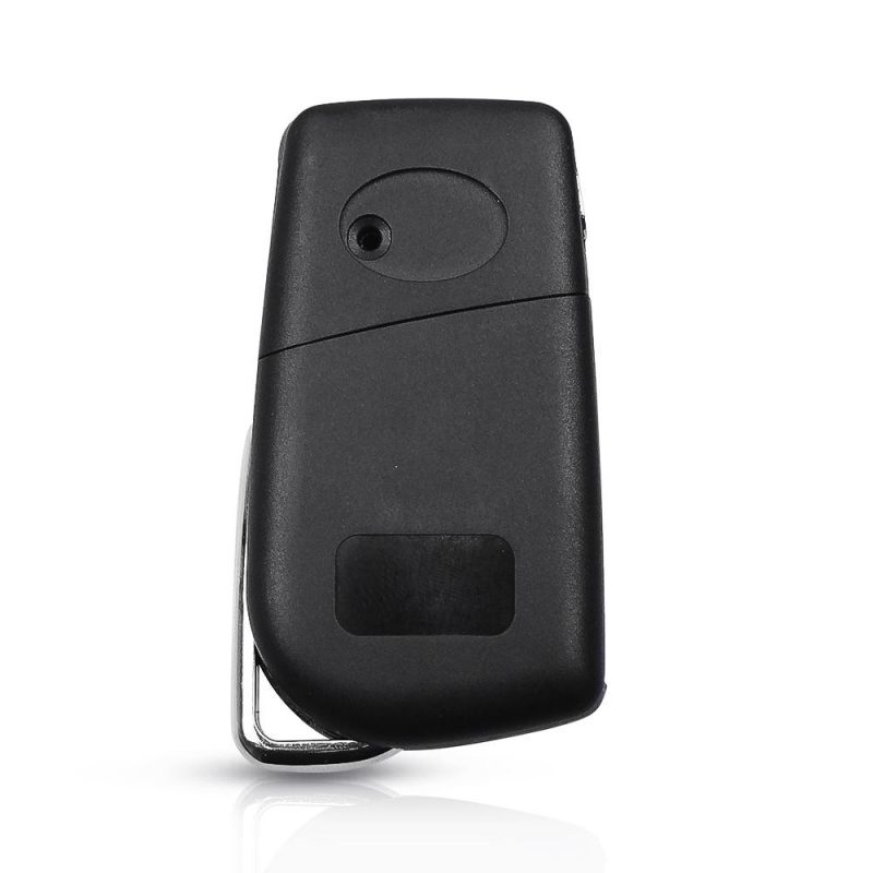 3 knappar Flip Key Shell Remote Case för Toyota