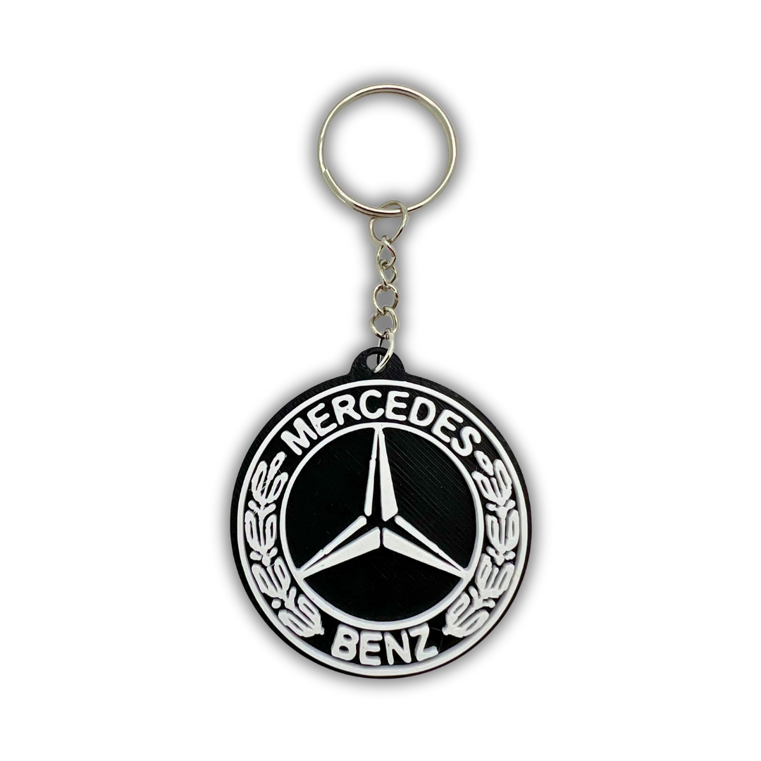 Nyckelring emblem 50 mm tillbehör till Mercedes Benz