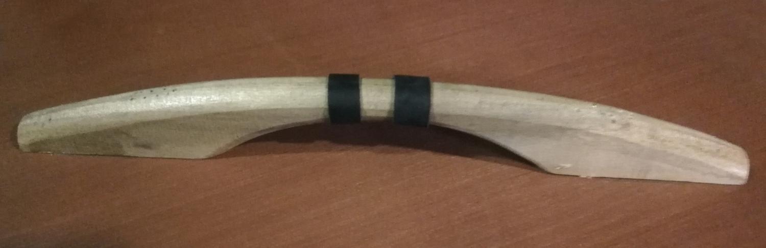 Trä Viking Odin Horn handgjord sköld SWE25