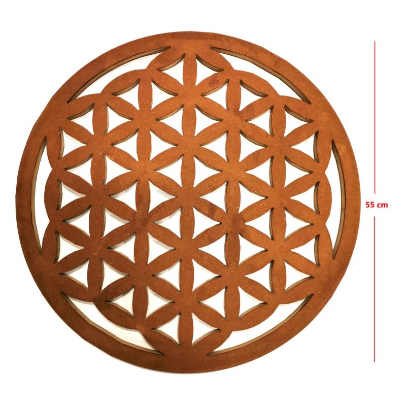 Flower of Life Home, kontorsdekor 55 cm Spiritualizm