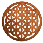 Flower of Life Home, kontorsdekor 55 cm Spiritualizm