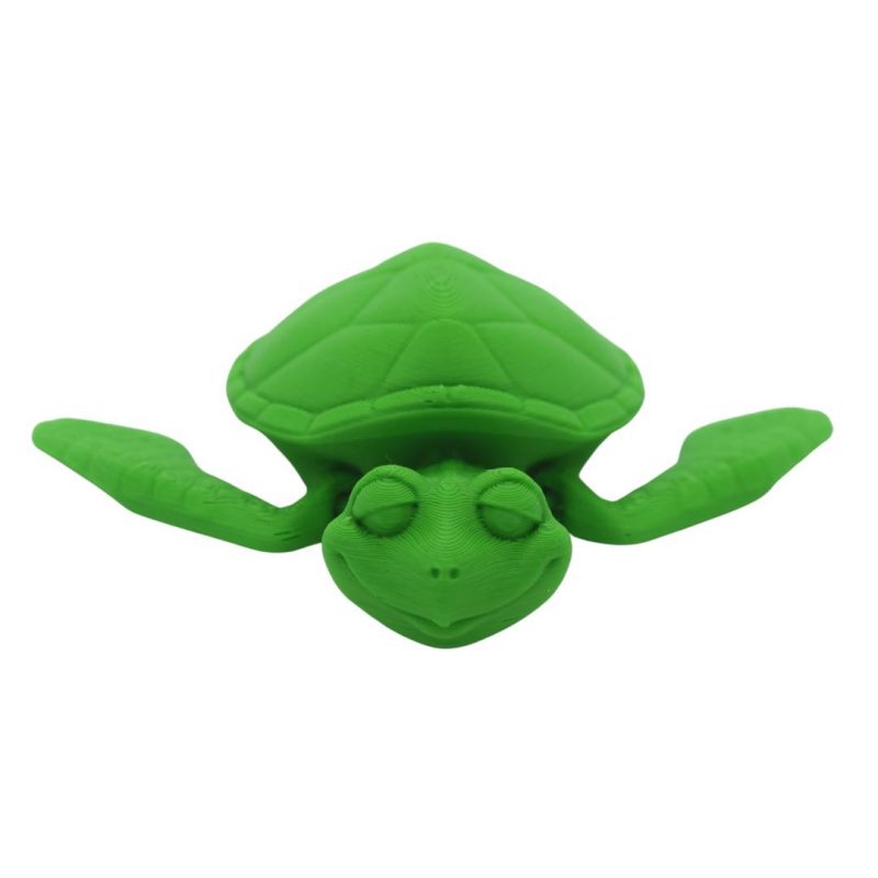 Flexi Turtle Green 12cm leksak