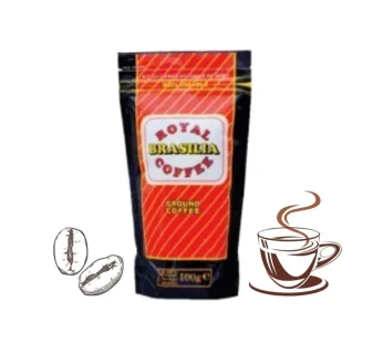 Café Royal Brasilia zip rouge 100g