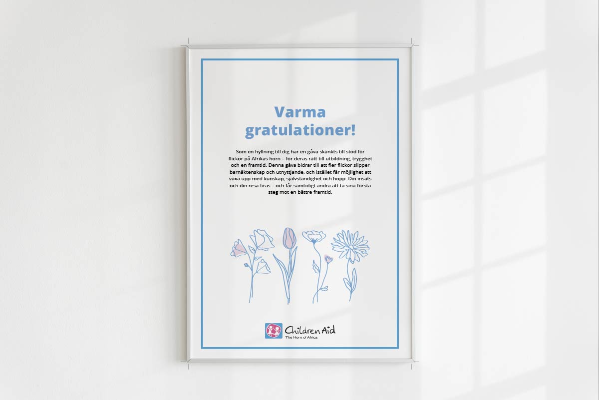 Varma gratulationer