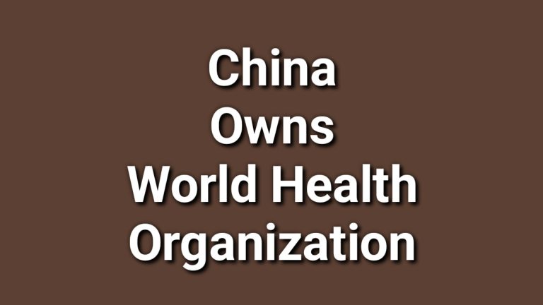 If Wuhan Were Located Outside Of China The World Health Organization Would Use The Name “Wuhan Virus” Instead Of “COVID-19”