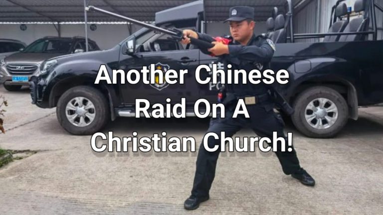 Another brutal Chinese Raid on a Christian Church!