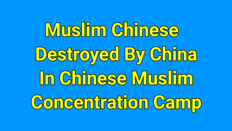 Muslim Kazakh-Chinese Life Destroyed By China After Abuse In Chinese Muslim Concentration Camp