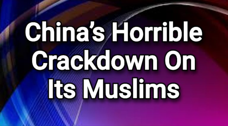 China’s Horrible Crackdown on its Muslims