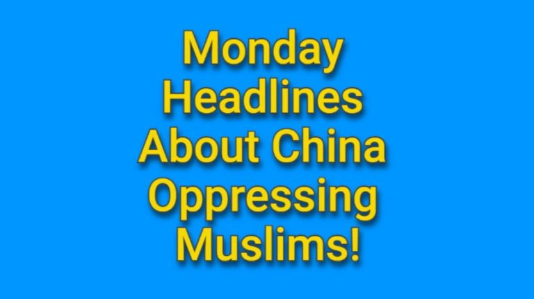 17th June 2024 Headlines about China oppressing its Muslims including ‘Human rights more important than pandas’: Chinese premier’s visit met by protests!