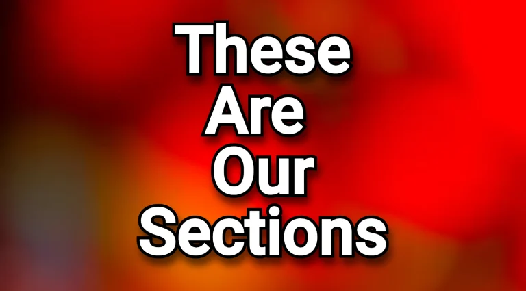 Click on this post to see our sections/topics