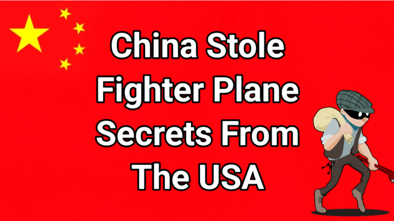 China Stole Blueprints of Fighter Planes from the USA!