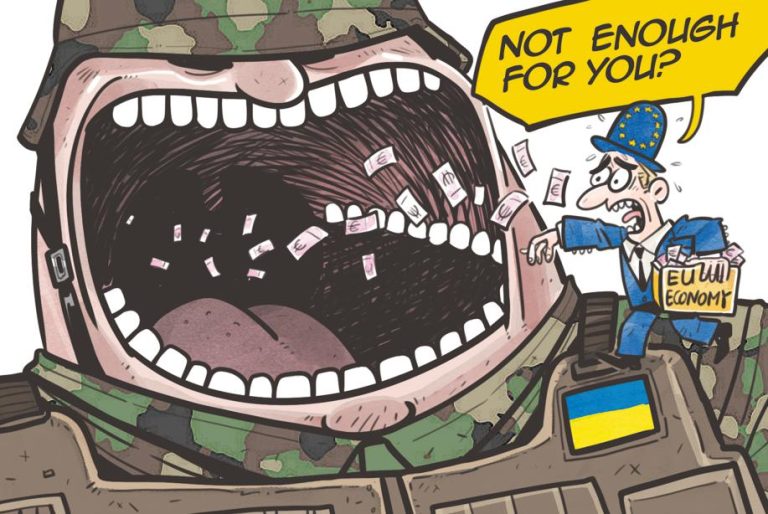 China paints pitiful Ukraine as a ravenous monster! China is Russia’s accomplice in the destruction of Ukraine!