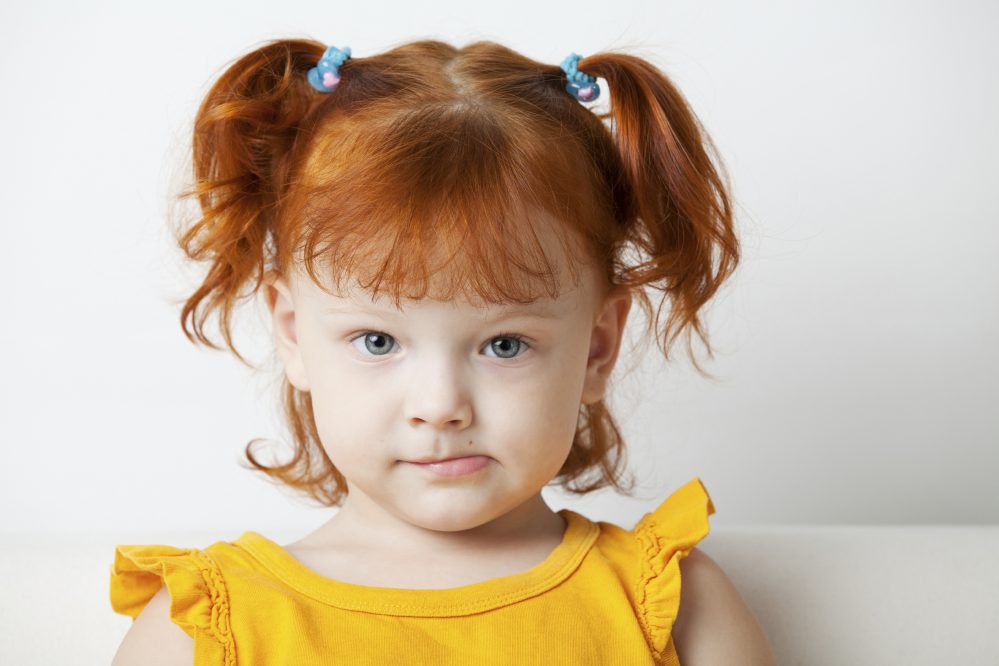 girl with yellow tshirt