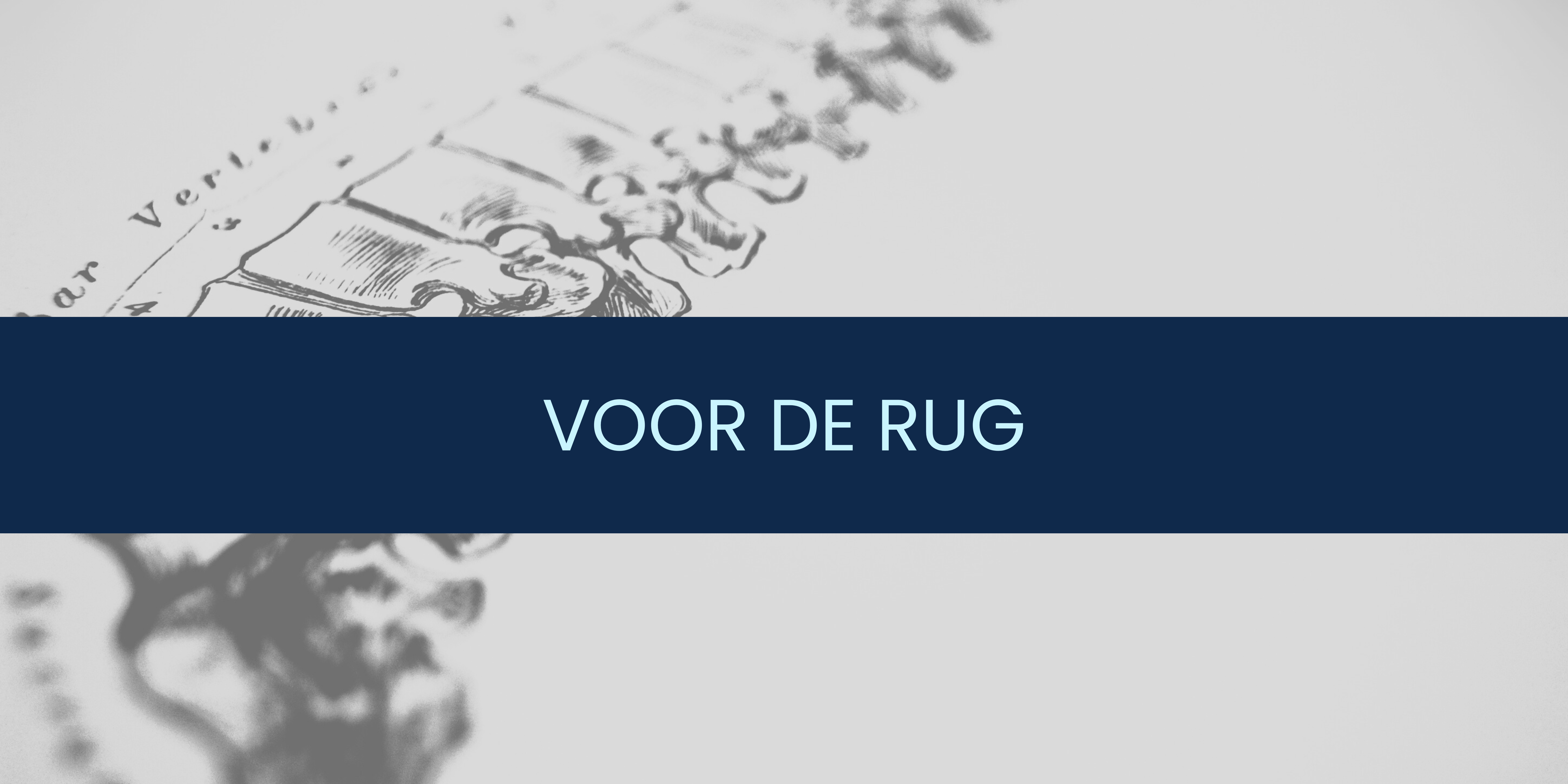 Oefeningen voor de rug