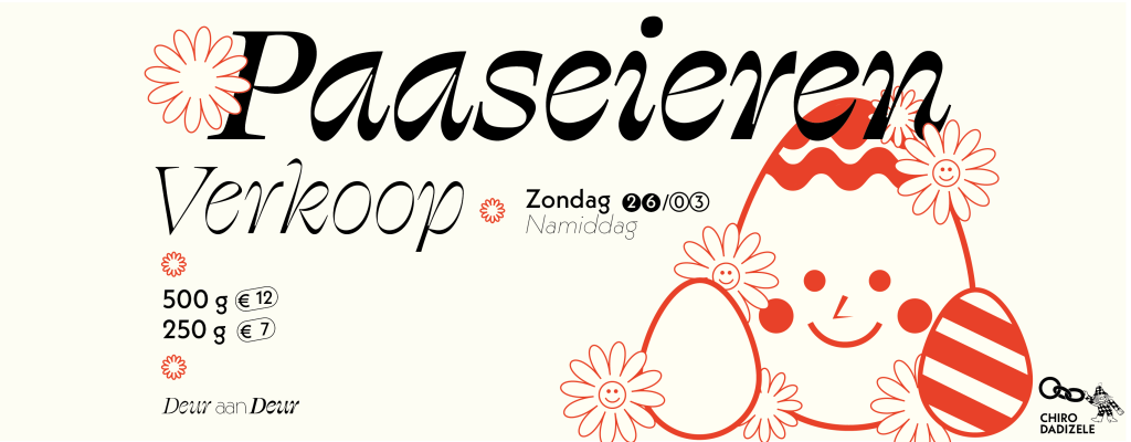 Banner paaseierenverkoop 2023