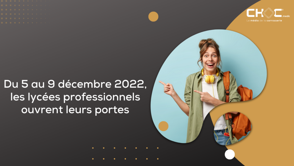 Couverture pour l'article "du 5 au 9 décembre 2022, les lycées professionnels ouvrent leurs portes"