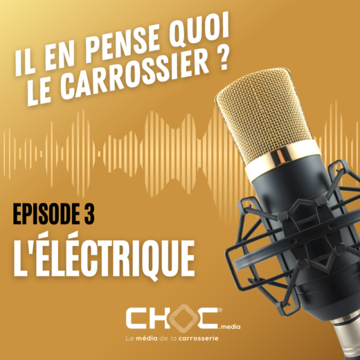 Cover du podcast Il en pense quoi le carrossier ? - Épisode 3 L'éléctrique