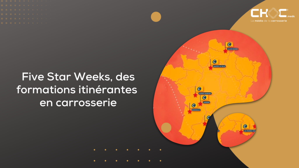 couverture pour l'article "Five Star Weeks, des formations itinérantes en carrosserie"