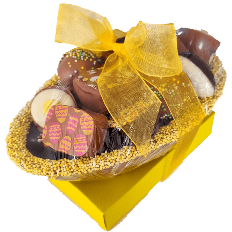 Paas Bonbonnière 400 gram - Chocolaterie Mauritsz