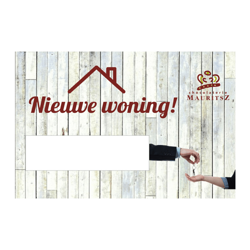 Kaartje 'Nieuwe Woning'