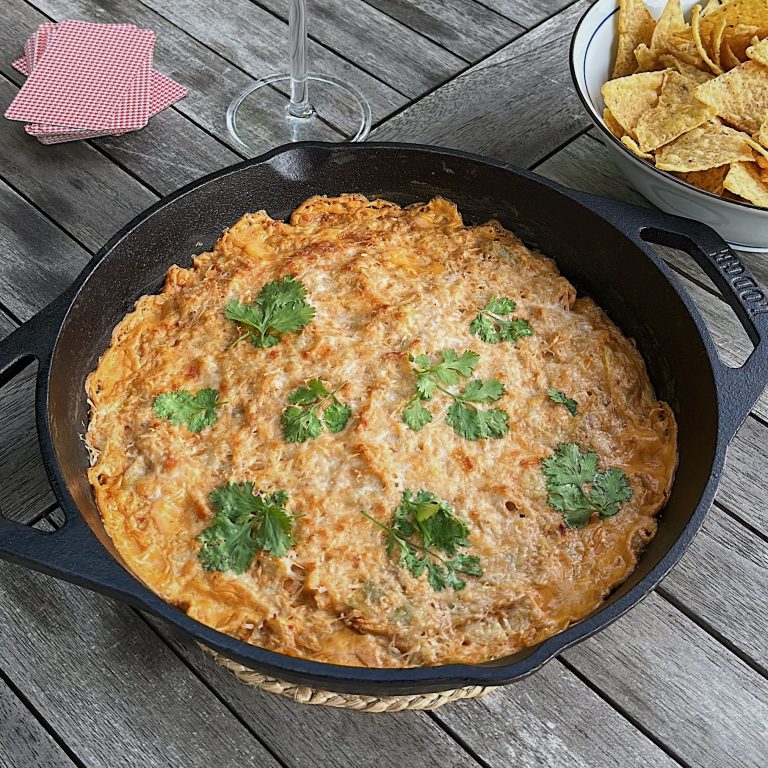 Spicy & Cheesy kronärtskockdippa