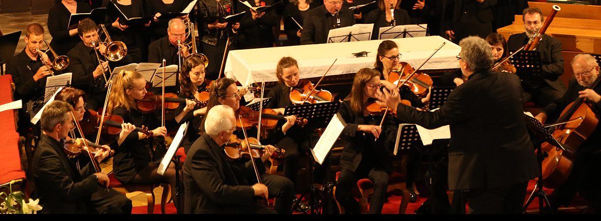 Kammerorchester Dieter Sauer beim Konzert mit Chorisma Pfaffenhofen