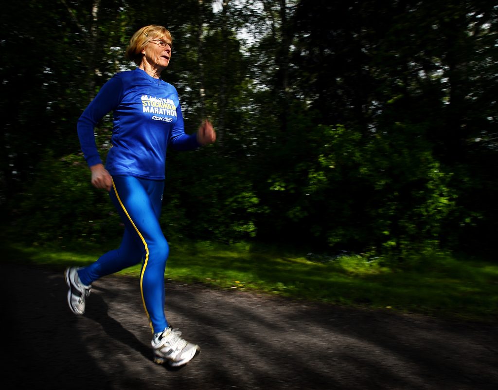 Karpgränd 3, bollstanäs, Väsby
Kontaktperson: 	Eina Roxström  *** Local Caption *** Vinkel: 	Eina gör sitt 30:e raka maraton. det blir också hennes sista (hon har även bestigit kilimanjario)