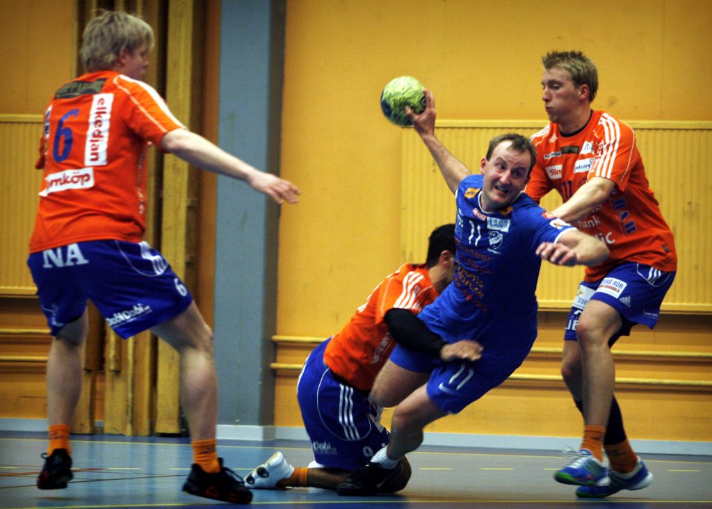 Björn Lindberg  *** Local Caption *** Björn Lindberg gör comeback i handboll