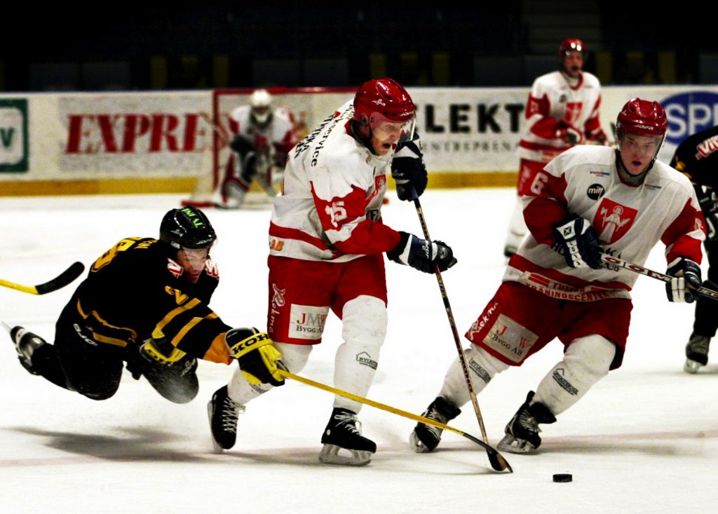 Porträtt på hockey-vagabond *** Local Caption *** xxx