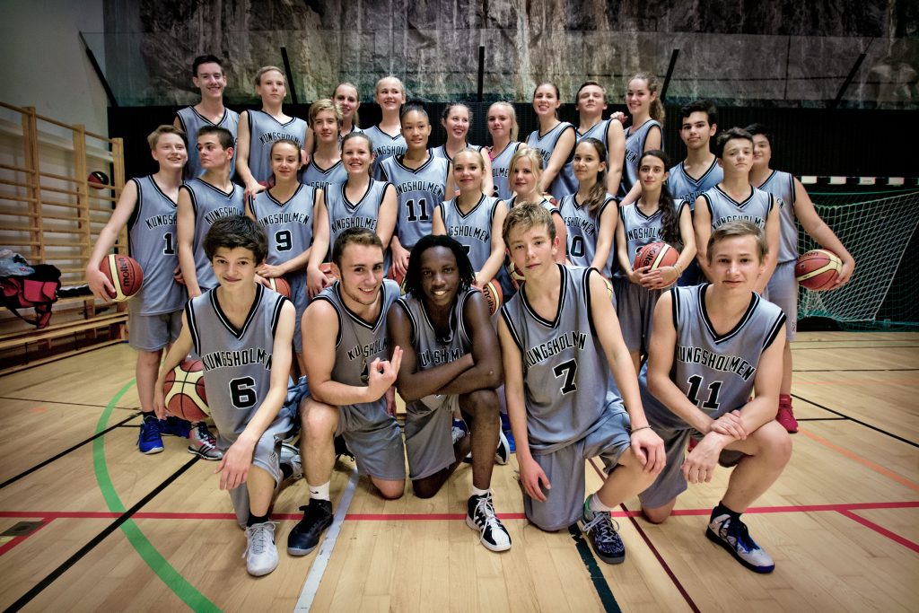 Kontaktperson: Oskar Kotsalainen  Vinkel: Kungsholmen Basket har knoppats av från Polisen, startat ny klubb md nära 300 medlemmar.