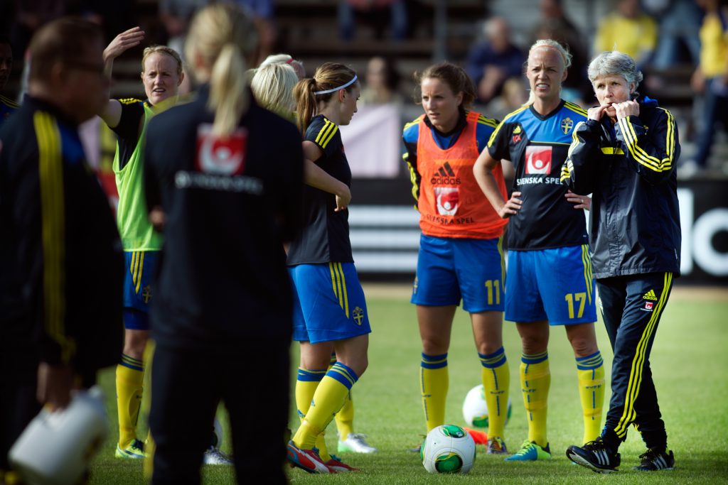 Pia Sundhage inför fotbolls VM