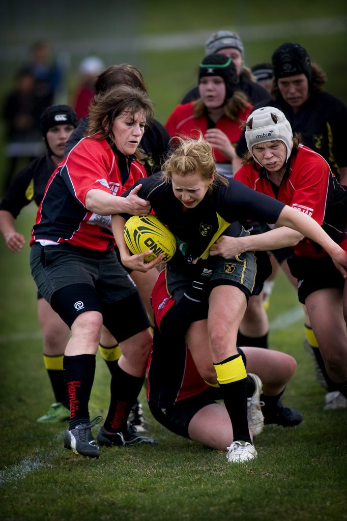 Elisabeth Ygge (nr 8)  *** Local Caption *** Elisabeth Ygge (nr 8) spelar EM i rugby på hemmaplan.