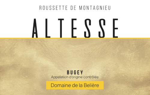 Etiquettes de vins – Domaine de la Belière