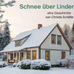 Ein verschneides Haus im Wald
