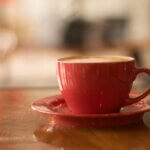 Kaffeetasse mit Capuccino