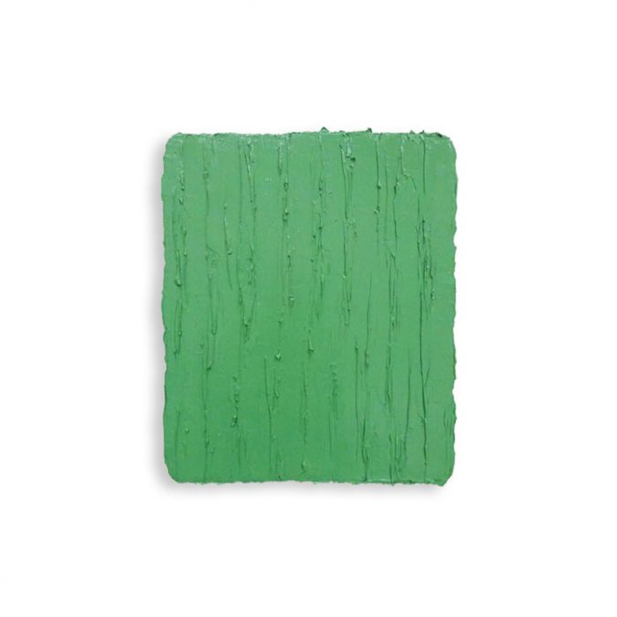 "Chromoxydgrün" 2016, Öl auf Leinwand, 31 x 26 cm