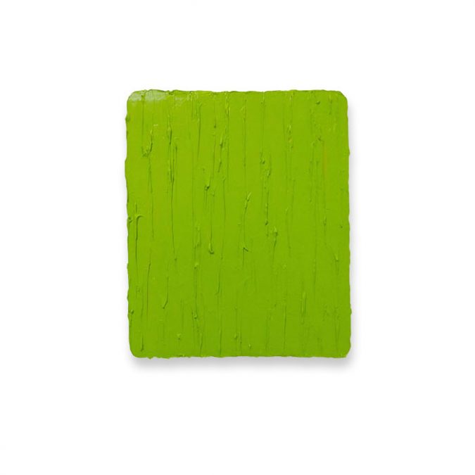 "Leuchtendes Grün" 2016, Öl auf Leinwand, 31 x 26 cm