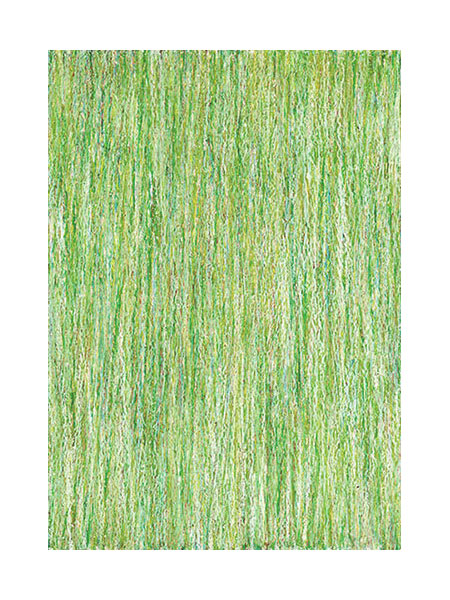 "Wiese" 2004, Ölpastell auf Papier, 29,4 x 20,7 cm, Privatsammlung