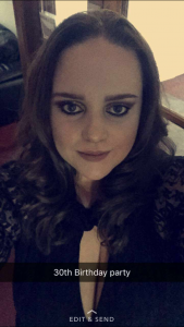 Birthday Party Makeup - Christiane Dowling