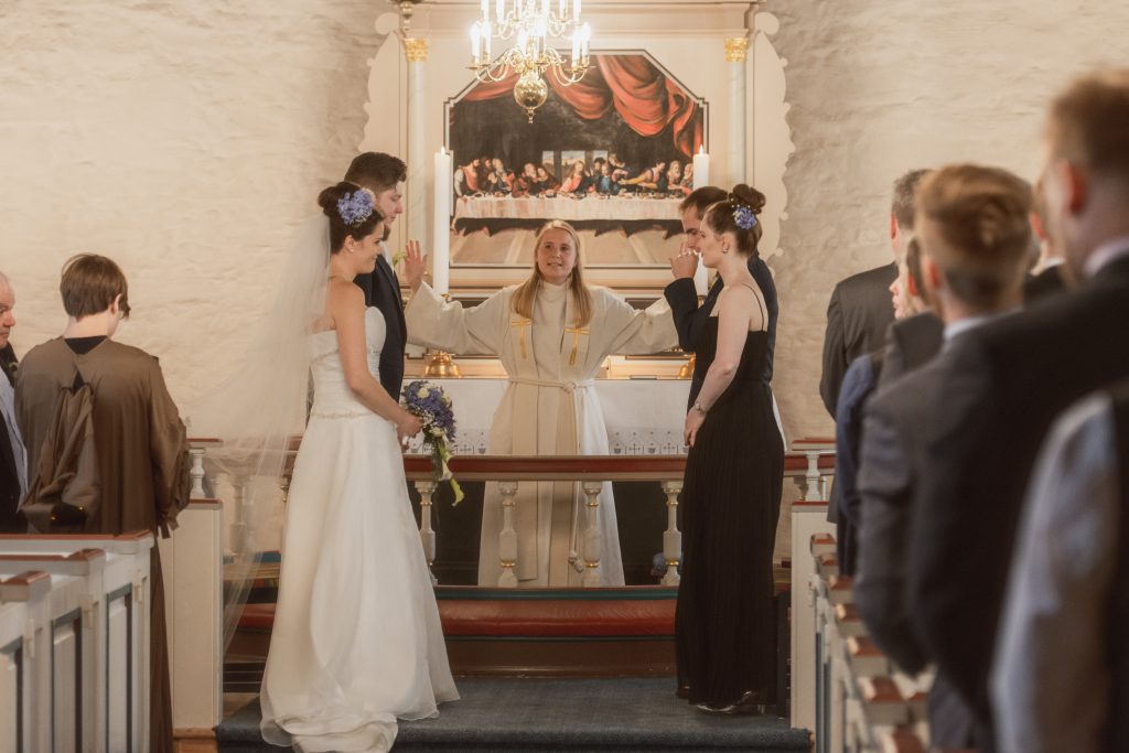 Bryllup i Åsane Kirke