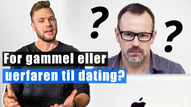 Dating coach, selvtillids coach, selvværds coach og tinder billeder og coach forløb Kan man blive for gammel til dating?