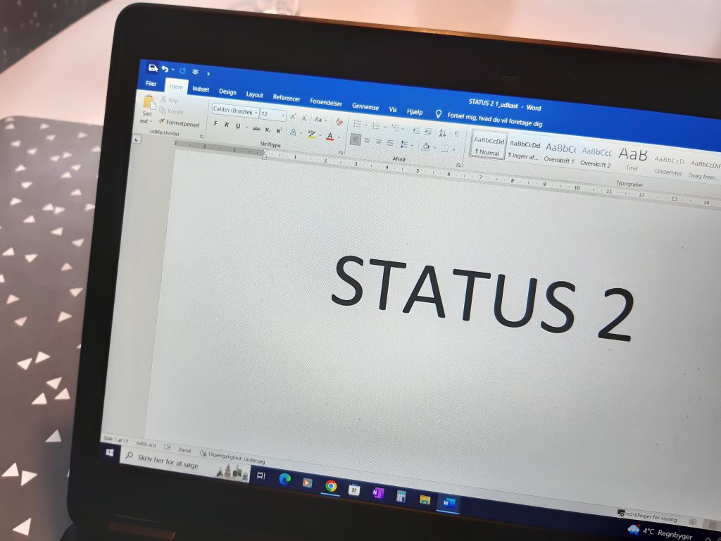 Status 2 på computer