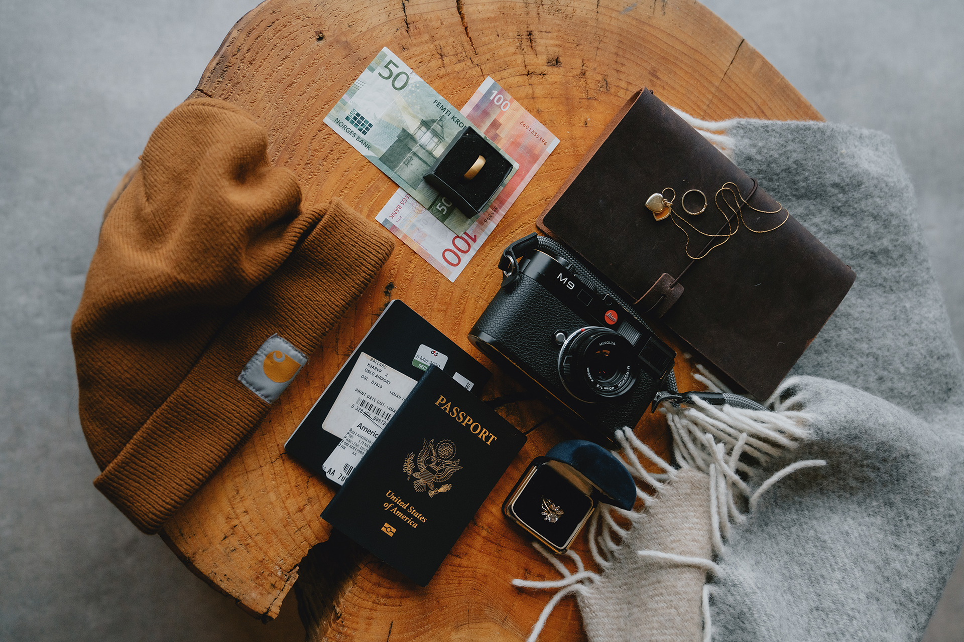 What to pack for your hiking - Christin Eide Photography - Hiking elopement Lofoten, Norway. Details