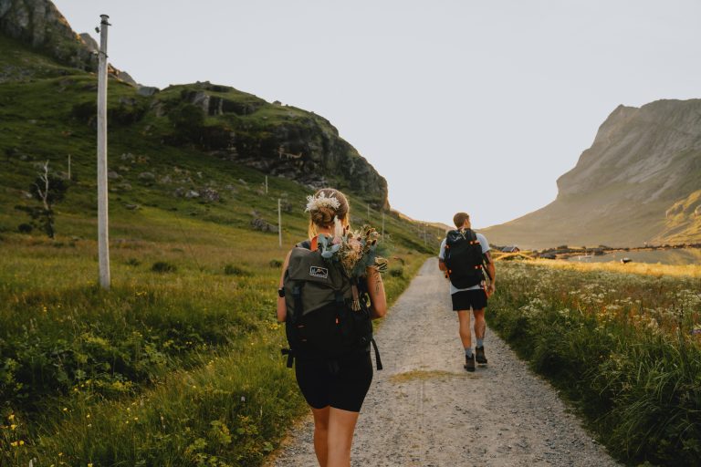 Hiking in Lofoten - by Christin Eide Photography