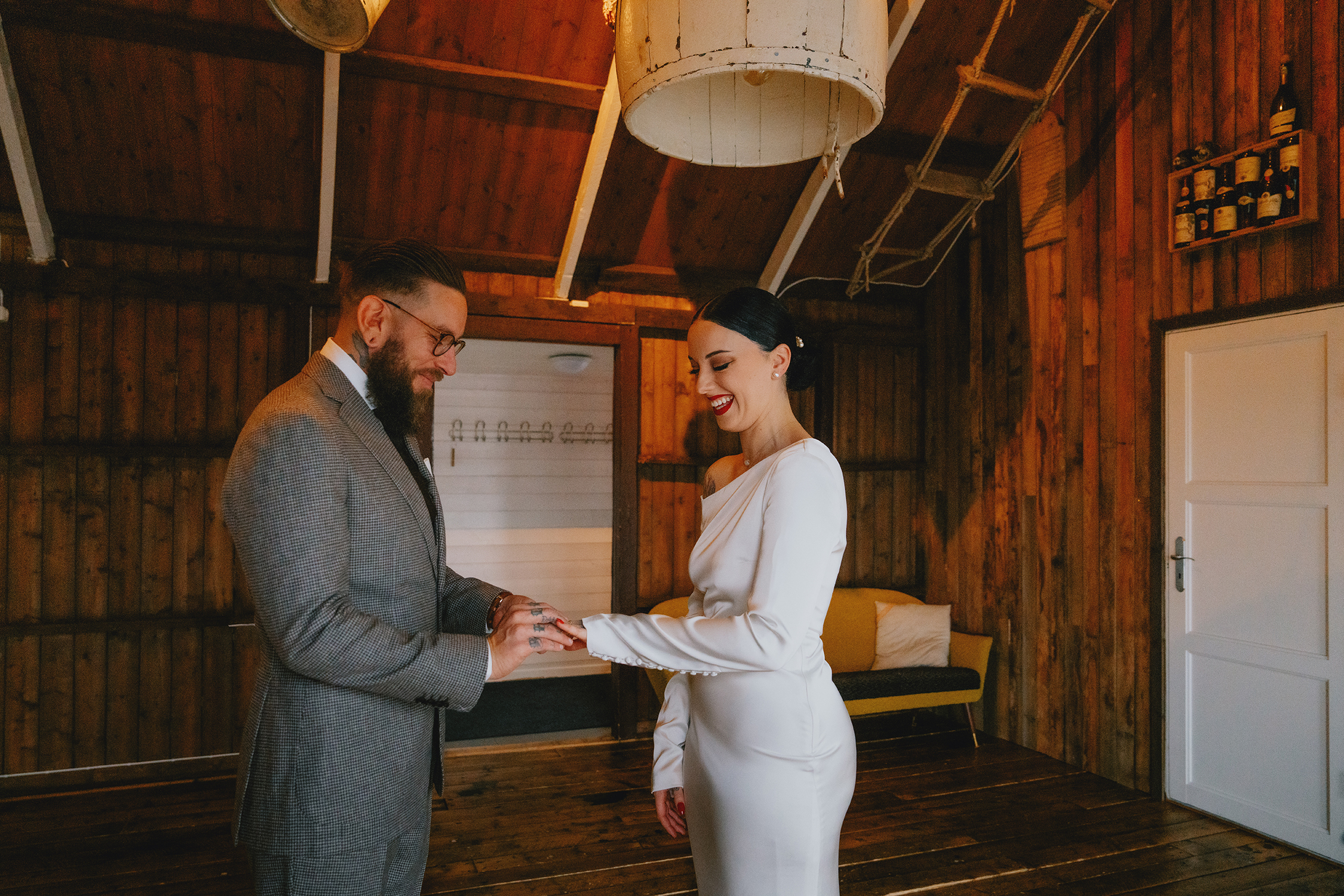 CHELSEA & PHIL – MAGICAL AUTUMN ELOPEMENT IN LOFOTEN - Promise by Christin Eide Photography