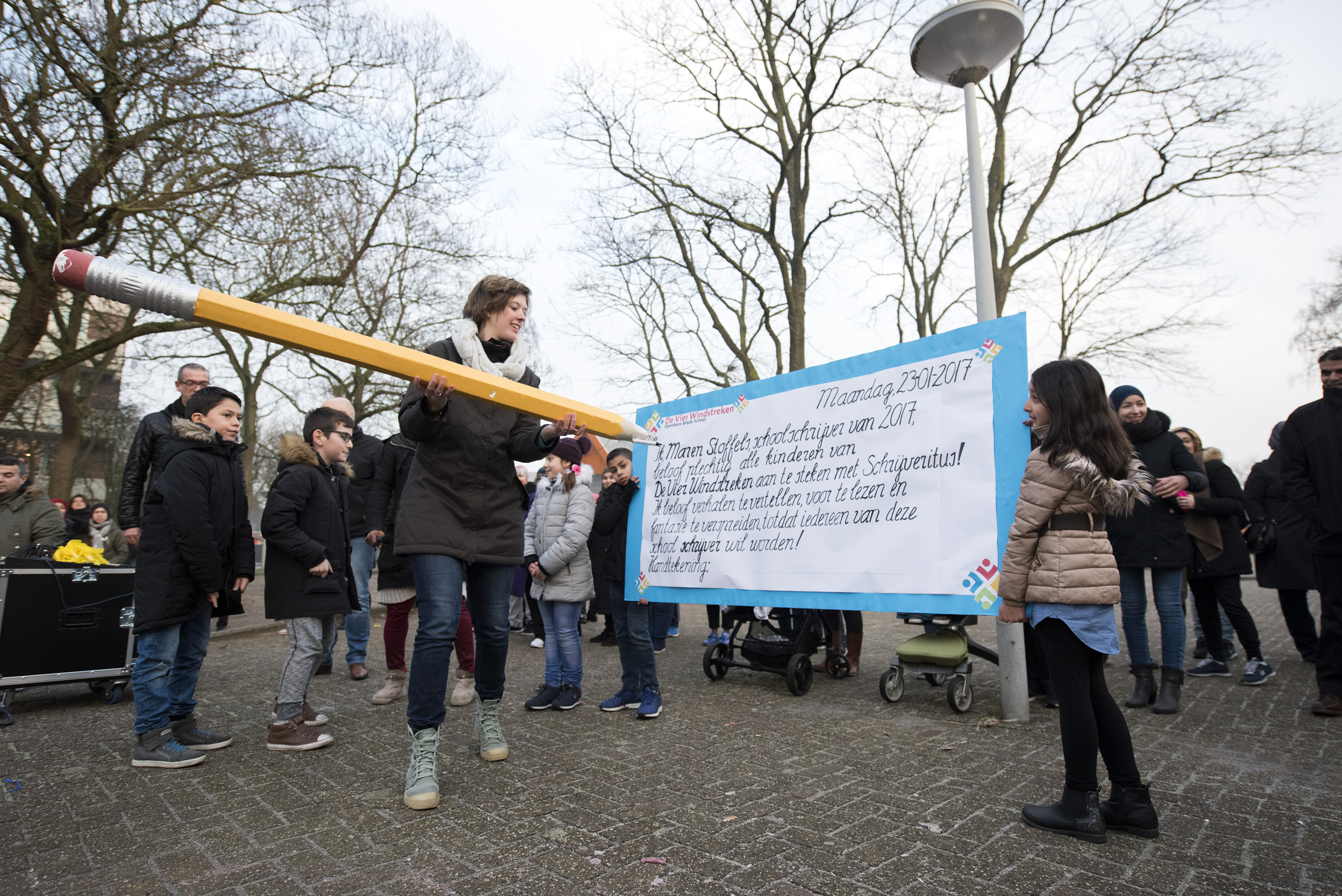 Maren Stoffels Schoolschrijver op de Vier Windstreken