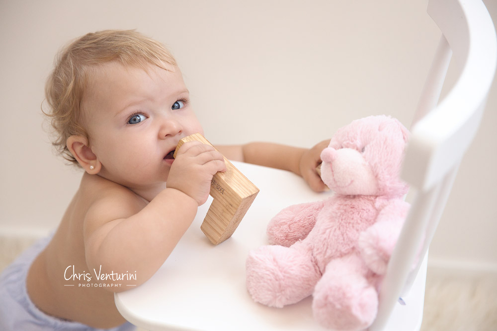 Martina, una modelo con sólo 9 meses