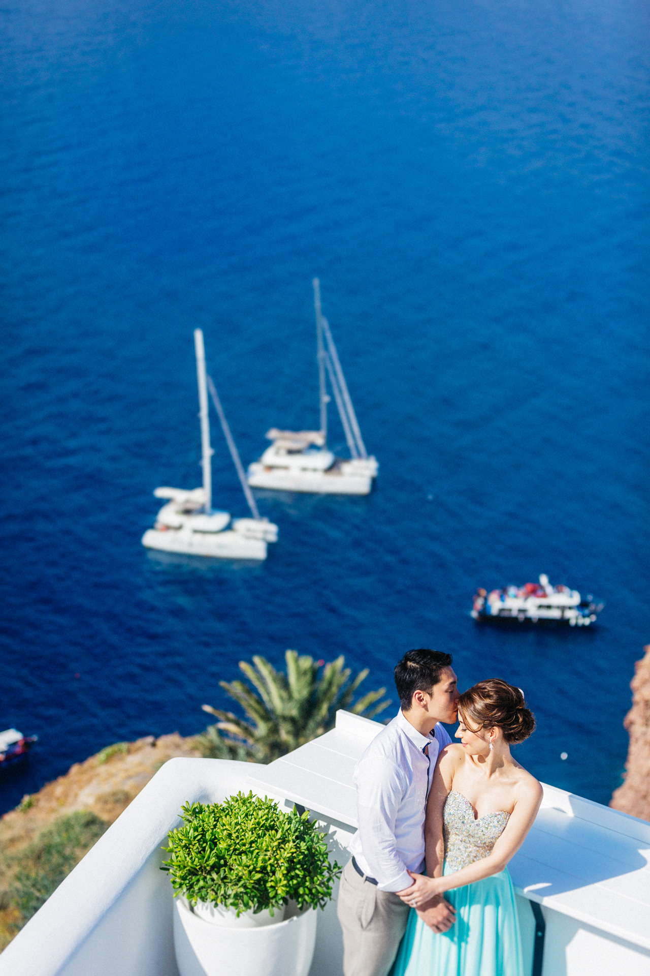 santorini prewedding