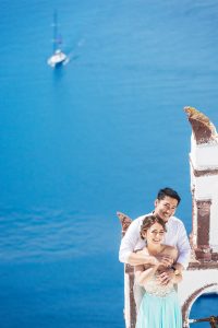 santorini prewedding