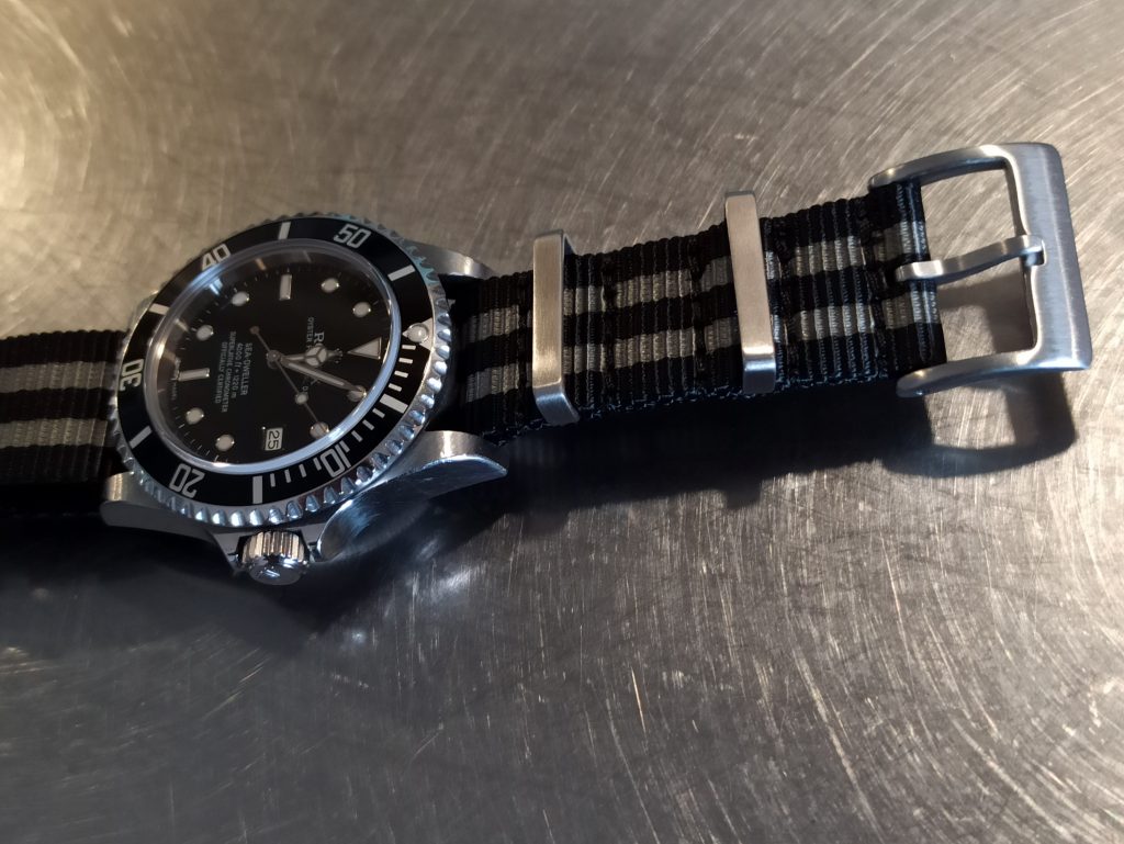 Rolex sea clearance dweller nato strap